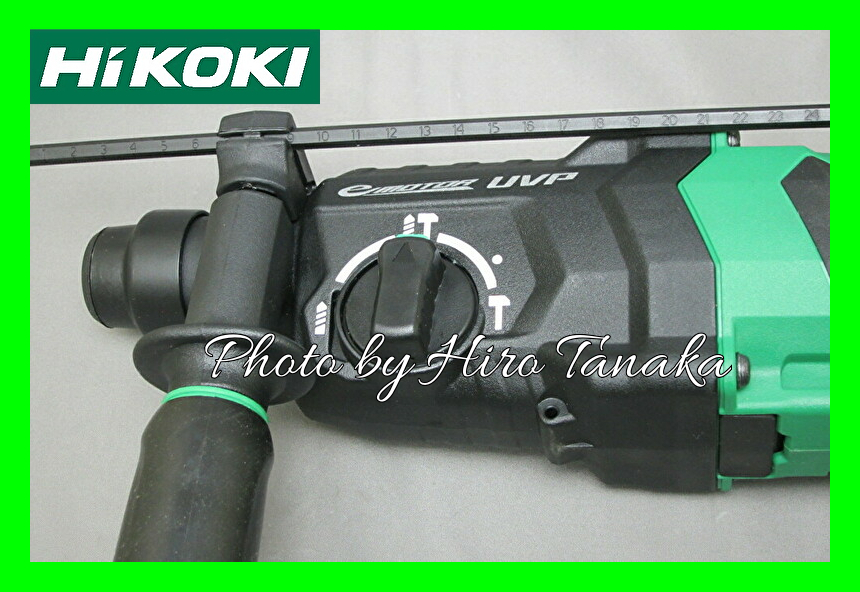 HiKOKI 日立工機 マルチボルト 36V 充電器 コードレスロータリハンマドリル ケース付 本体 2XP 電池×2個 DH36DPE