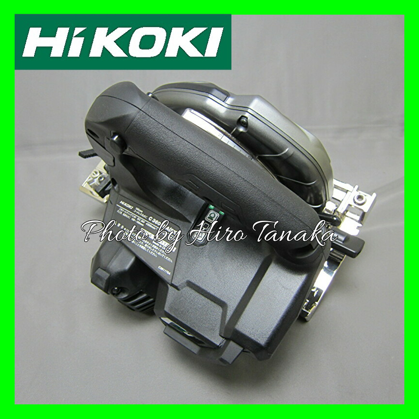 送料無料 ハイコーキ HiKOKI コードレス丸のこ C3606DA(NNB)(SK) 黒鯱 